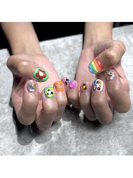 ネイルズ ヒマワリ(Nails Himawari)/持ち込みデザイン