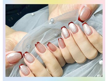 トレンドネイルスタジオ(Trend Nail Studio)/ゴージャスフレンチ マグベース