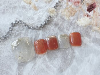 ネイルキュート アンド クールラッシュ 亀有店(nailcute & CoolLash)/フット定額デザイン