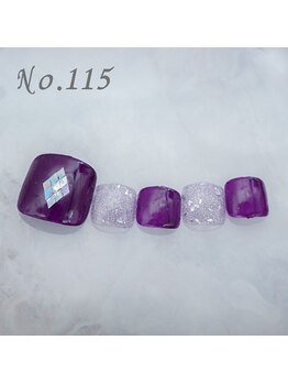 はあとねいる 難波店/フットネイル：No.115