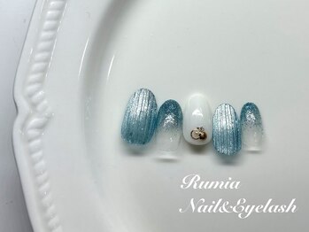 ぷっくりマグネットネイル♪