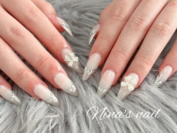 ニナズネイル(Nina's Nail)の写真/長さ出し&チップスカルプもお任せ!【チップスカルプアートやり放題¥12000】豊富なカラーやデザインも多数★