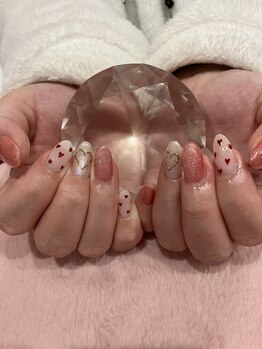 チェリーブロッサム(A CHERRY BLOSSOM)/バレンタインネイル