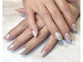 ルヒアネイル イオン戸畑ショッピングセンター店(Ruhia Nail)/グリッターワンカラーネイル