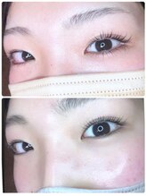 トータルビューティー パッション 茨木(Total Beauty Passion)/下まつげパーマ&眉毛の効果