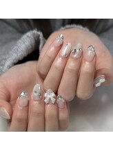 ライフ セカンド(LIFE2nd)/キラキラ成人式ネイル