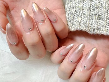 ネイルアウルビューティー(NAIL Aulu'b Beauty)/mirror gradation
