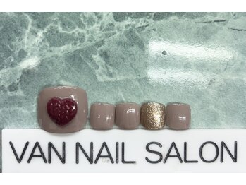 ヴァンネイル 海老名店(Van Nail)/フット定額デザイン