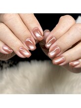 マイオティック ネイル(miotic nail)/ブラウンラメマグネット