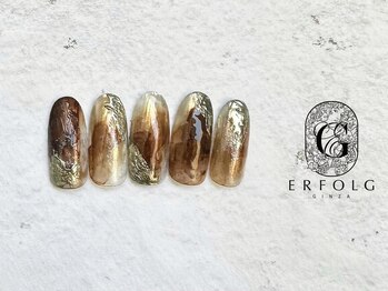 エアフォルクギンザ 横浜店(ERFOLG GINZA)/ブラウンインクネイル！