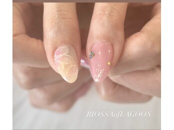 ツイード×桜デザイン