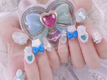 シンデレラネイル(CINDERELLA NAIL)/【スカルプ長さだしネイル】