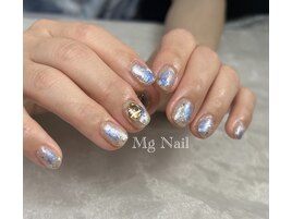 水彩ネイル