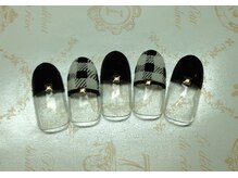 セレクトネイル ココ 秦野店(SELECT NAIL COCO)/チェックフレンチ