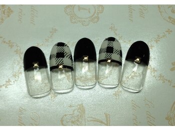 セレクトネイル ココ 秦野店(SELECT NAIL COCO)/チェックフレンチ