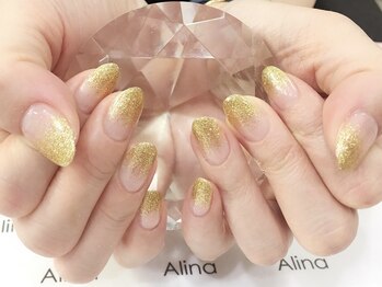 エリナネイルサロン池袋(Alina Nail Salon)/ラメグラデーション