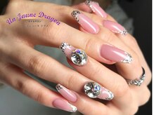 アン ジョーヌドラゴ/【ロングネイル】フレンチネイル