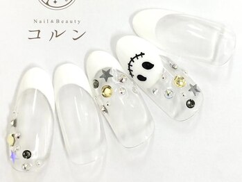 コルン/ハロウィンネイル￥7810