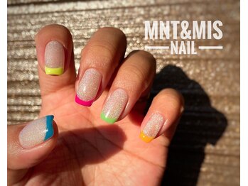 ミントアンドミスネイル(Mnt&Mis NAIL)/【持込デザイン】¥9800