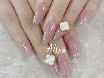 エリナネイルサロン池袋(Alina Nail Salon)/【スカルプ長さだし10本】