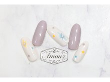 アモウズ(Amouz)/定額【テーマ:春ネイル】5