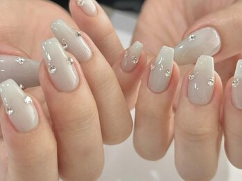 アイネイルズ 渋谷店(I nails)/【Karin.m】ブルーストーン