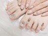 ［Foot］持ち込みデザインネイル