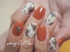 牛ネイル(パーツお持ち込み)