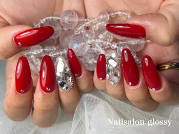 ネイルサロン グロッシー(Nail salon glossy)/2本アートクーポン