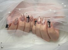 ワイネスト(YNEST)/ハートチェックネイル