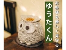 整体マッサージ処 勇唄の雰囲気（ふくろうの「ゆうたくん」がお出迎え♪お客様の施術を見守ります）