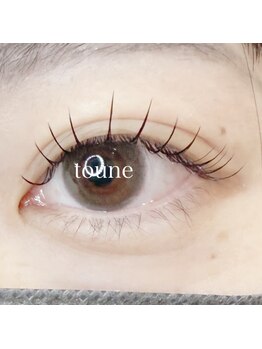トーン(toune)/"Flat lash"