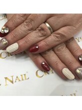 クリスタルネイル ボンベルタ橘店(CRYSTAL NAIL)/ニットネイル