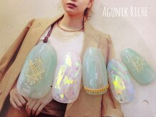 アグニークリッシェ(Agunik Riche)/【オーロラネイル】
