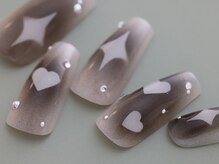ネイルサロン ハナアオヤマ 堂山店(Nailsalon HanaAoyama)/♪エアジェルくりぬきアート♪