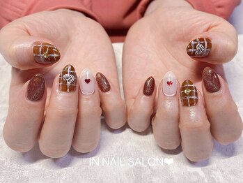 インネイルサロン 日暮里(IN NAIL SALON)/初回オフ無料バレンタイン￥7500