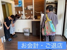 ラニオラビーチフロント(Lani Ola Beach Front)/受付にてお会計