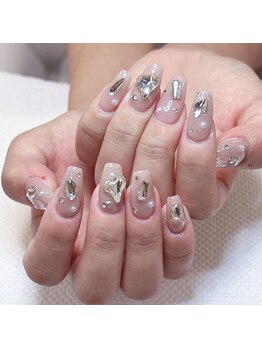 クイーンズビューティーサロン 新宿本店(Queen's beauty salon)/チップアートやり放題&つけ放題