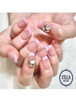 ステラネイルギンザ(STELLA NAIL GINZA)/HAND*フレンチ(追加料金)