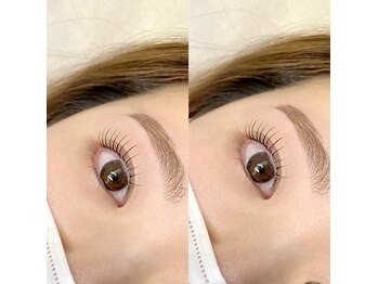 ハイク バイ ジェン(HIKE by gen.)/まつげパーマ × 眉毛