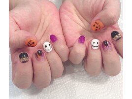 ハロウィンネイル
