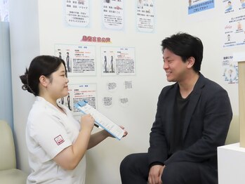 日本橋八重洲整体院/カウンセリングシート記入