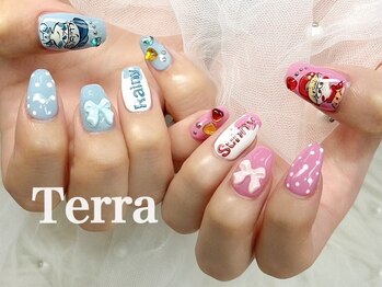 ネイルサロン テラブルー 渋谷店(Terra Blue)の写真/【渋谷駅30秒】ジェル120分やり放題¥9980/スカ180分やり放題¥16060/概念ネイル,推しネイルお任せください★