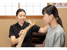 あいの雰囲気（施術後のアフターフォロー。不調の原因を丁寧にご説明します。）