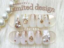 ファストネイル ロコ 昭島店(FAST NAIL LOCO)/クリスマス/パラジェル/キラキラ