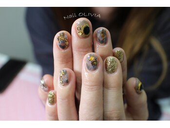 ビューティーアンドライフ オリビア(Beauty&Life Olivia)/グレーシェルネイル