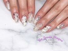 アン ジョーヌドラゴ/【ロングネイル】リボンネイル