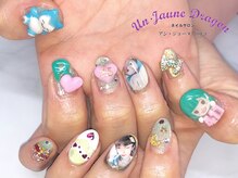 アン ジョーヌドラゴ/【自爪ネイル】プリントネイル