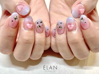 エラン メグロ(ELAN Meguro)/ぷっくりハートネイル