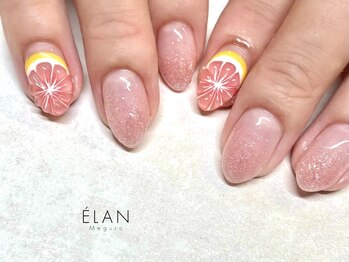 エラン メグロ(ELAN Meguro)/グレープフルーツネイル
